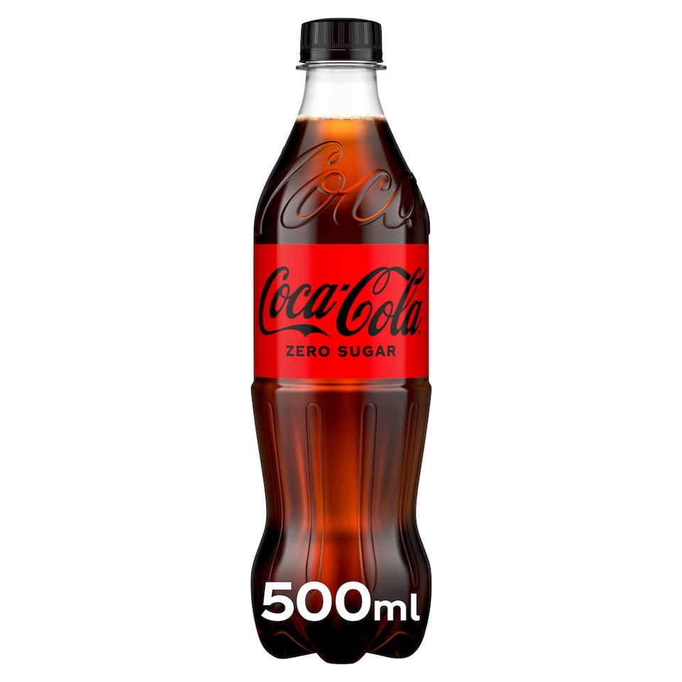 image 1 of Coca-Cola Zero Sugar Soft Drink Bottle 500 mL