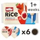 image 1 of Muller Rice Low Fat Dessert - Original & Strawberry 6 x 170g
