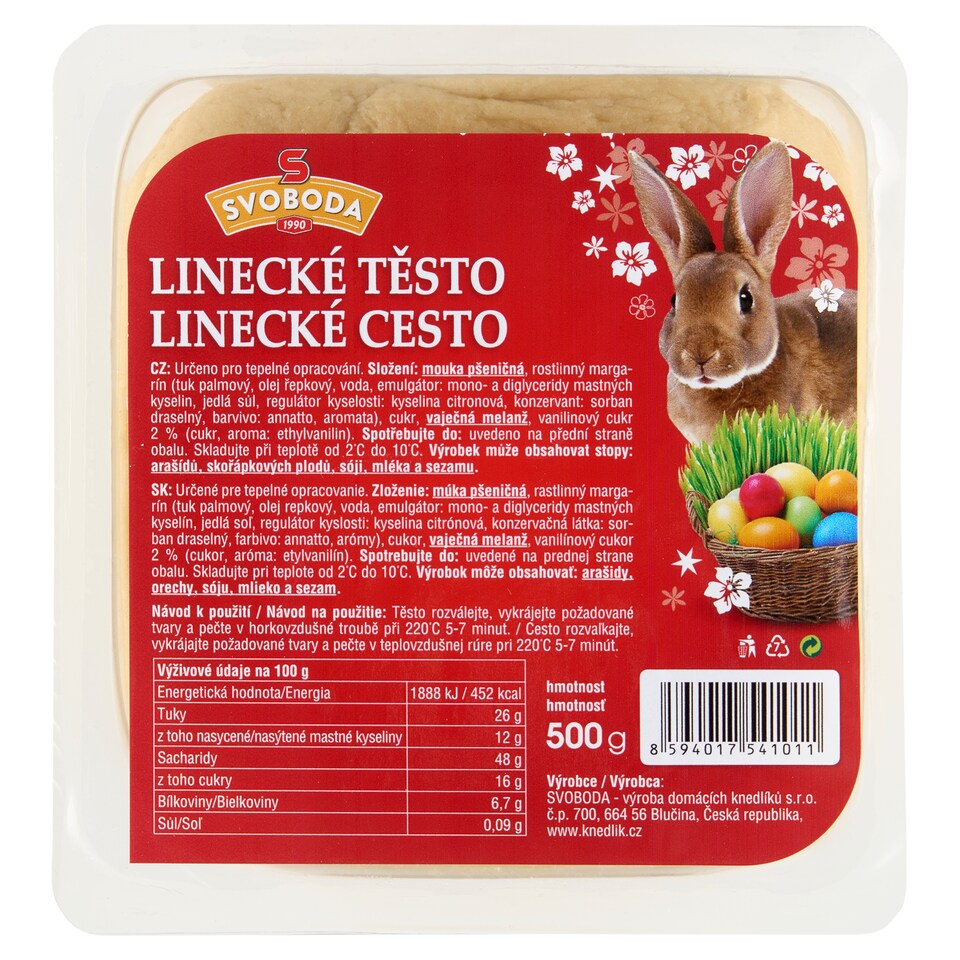 Svoboda Linz Dough 500 g