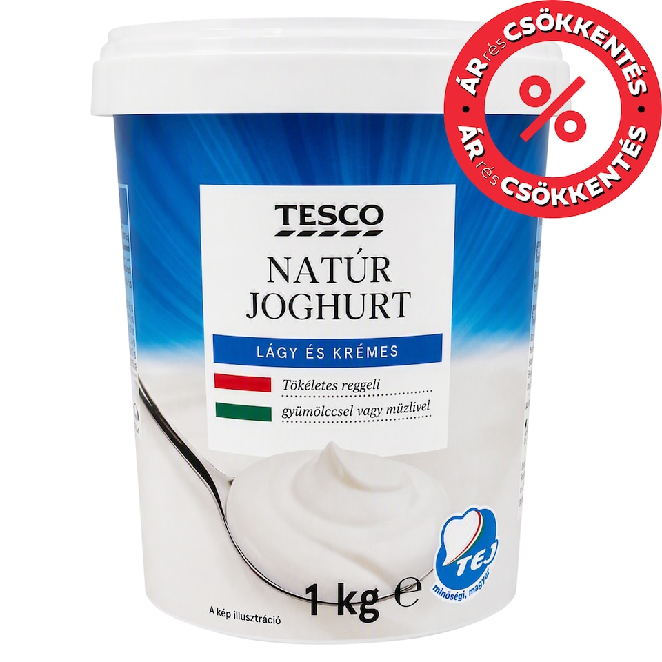Tesco Natural Yogurt 1 kg