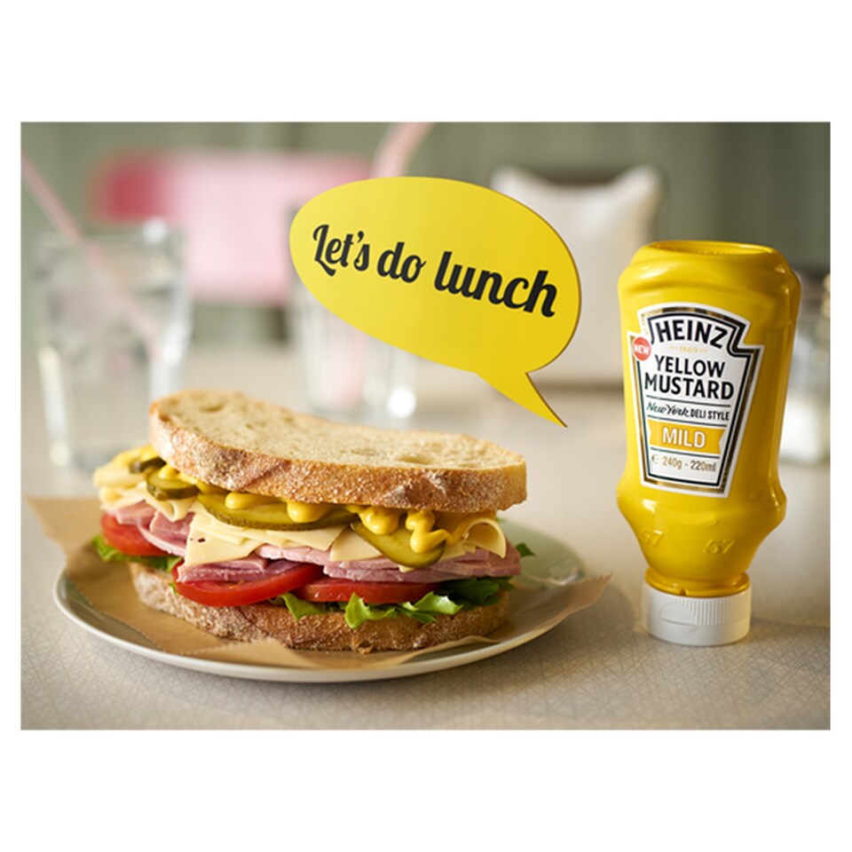 image 1 of Heinz Yellow Mild Mustard 240G