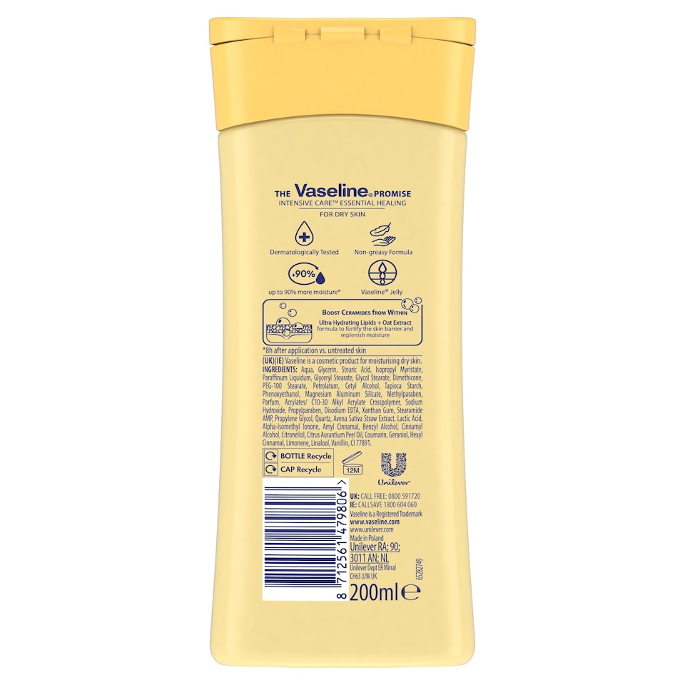 image 1 of Vaseline Intensive Care Essential Lotion 200Ml