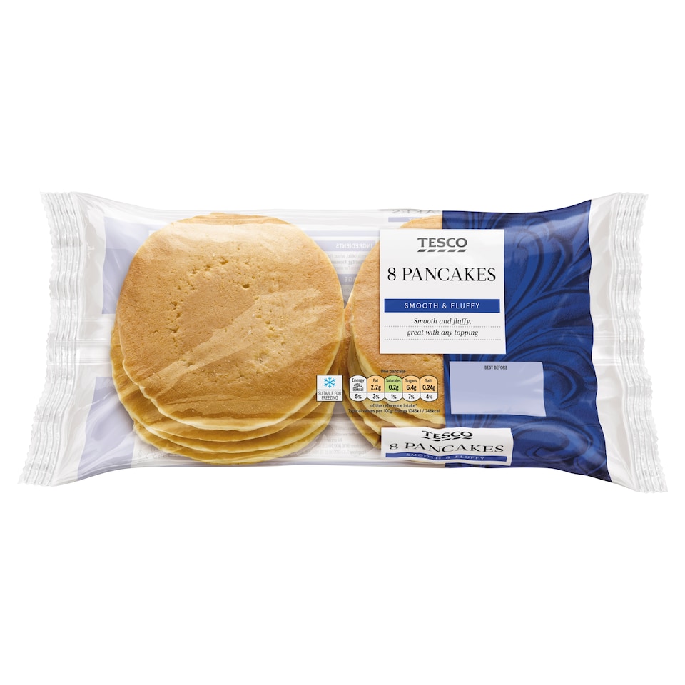 Tesco Pancakes 8 Pack