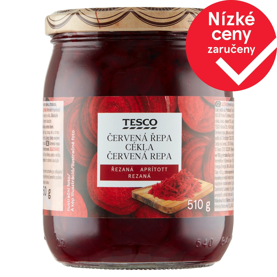 Tesco Beetroot Cut 510g