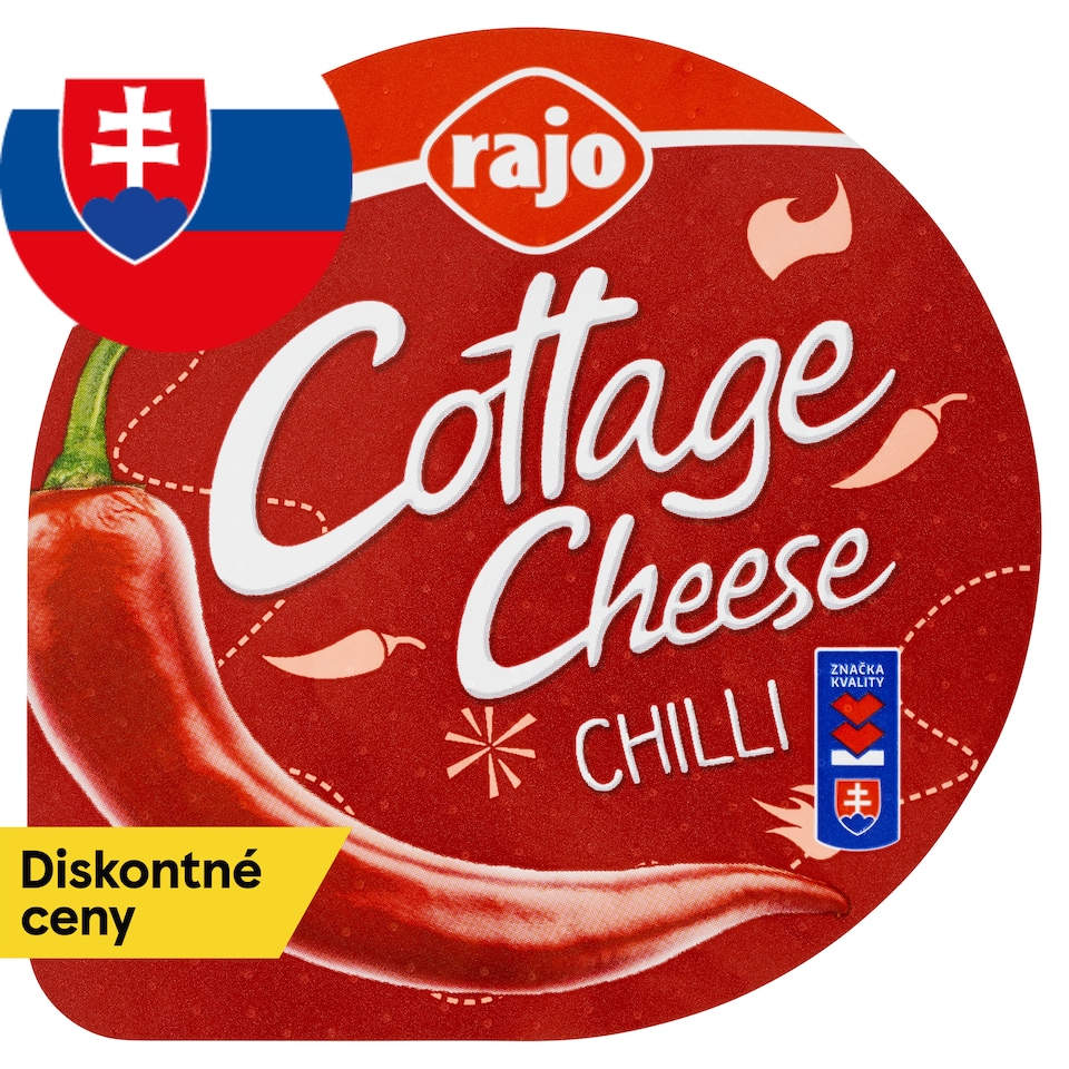 obrázok 1 z Rajo Cottage cheese Chilli 180 g