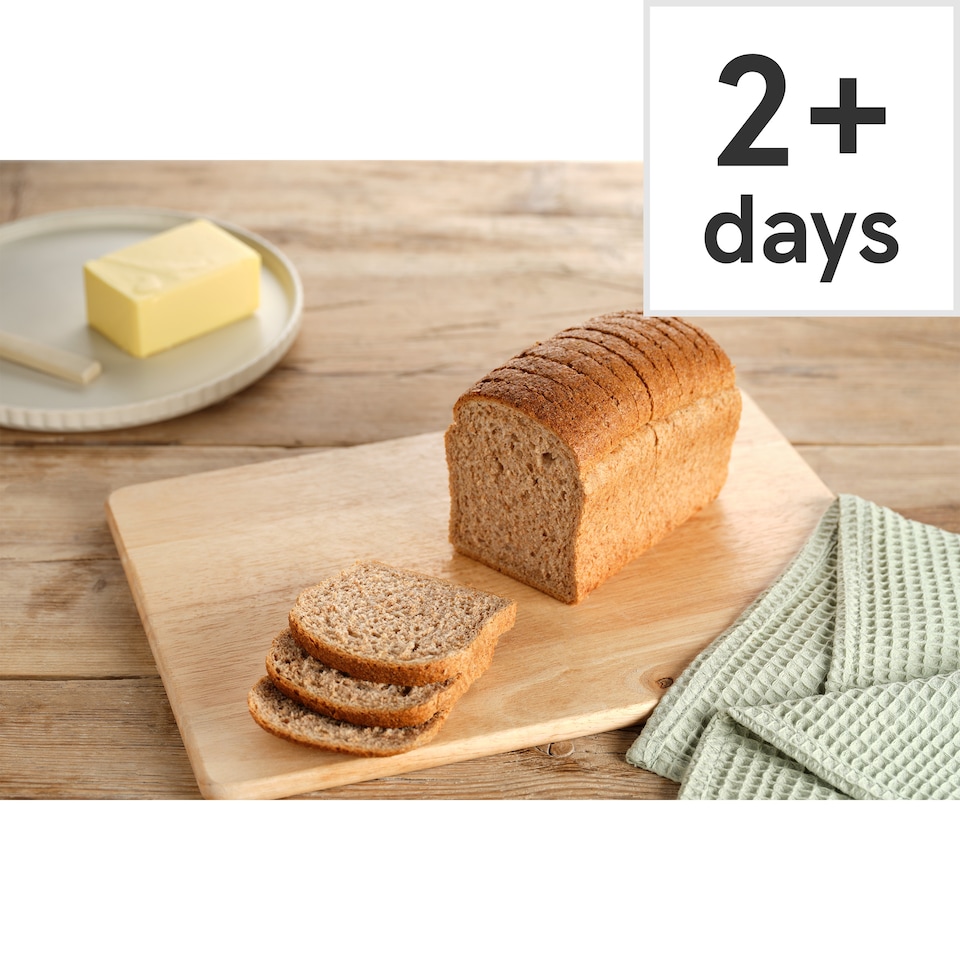 image 1 of Tesco High Fibre Wholemeal Loaf Sliced 400G