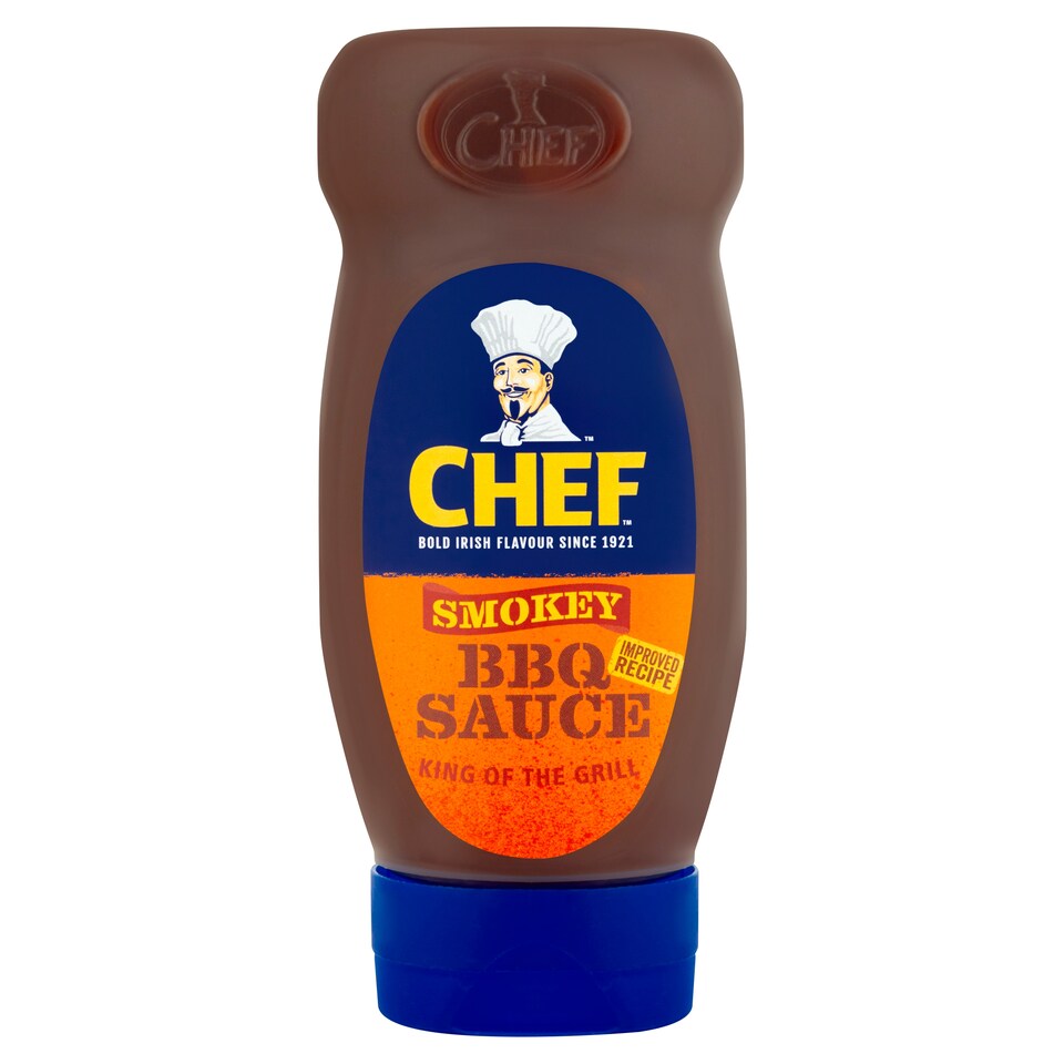 Chef Bbq Squeezy Sauce 490G