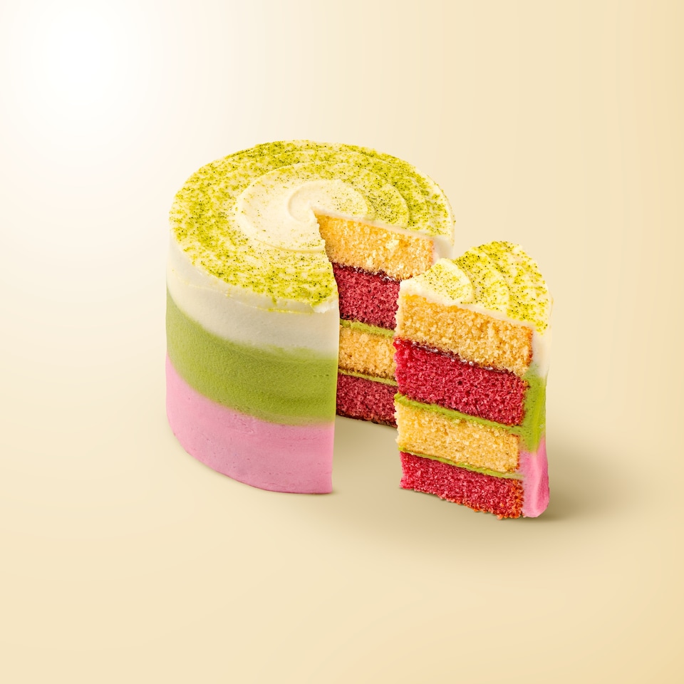 image 1 of Little Big Cake Berry Matcha