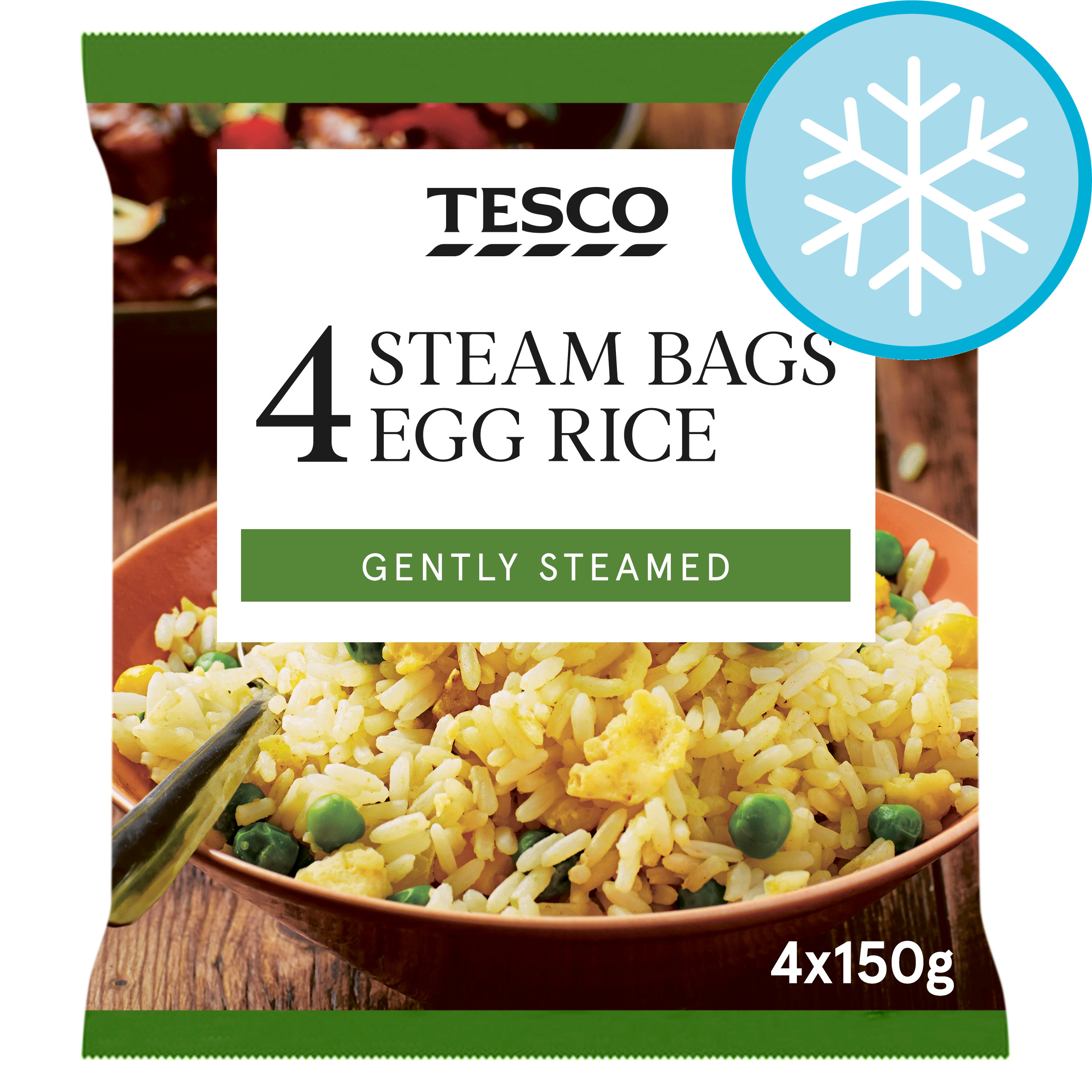 Tesco Rice Tesco Steam Bags Egg Rice 4 X 150G - Tesco Groceries
