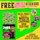 image 2 of Zombie Sour Fruits Variety Multipack 4x20g