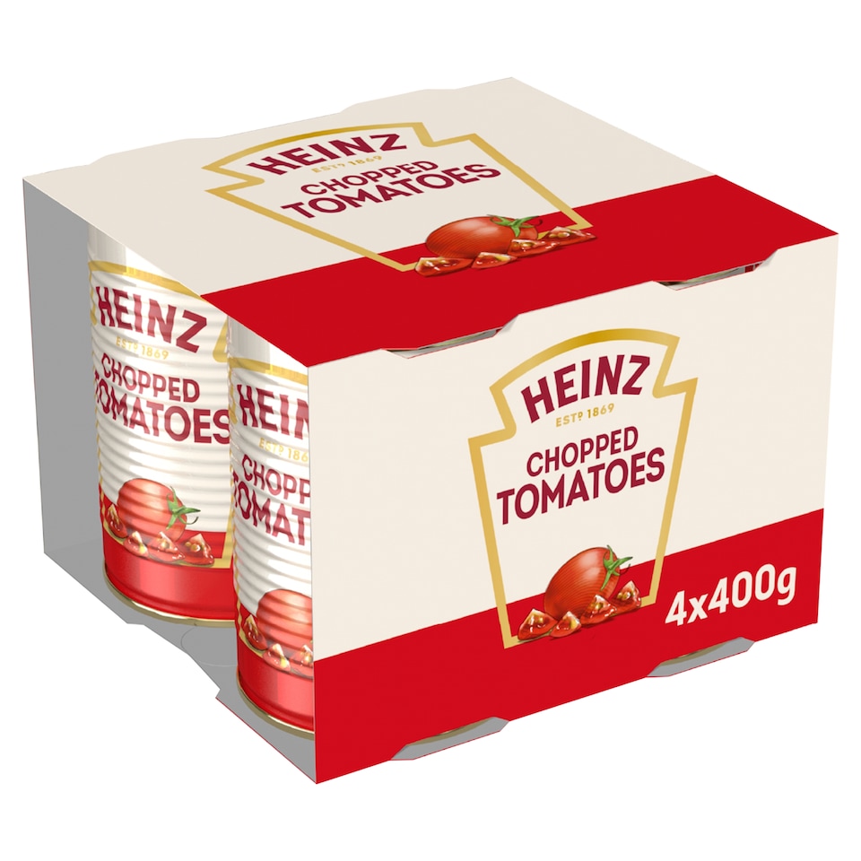 image 1 of Heinz Chopped Tomatoes 4x400g