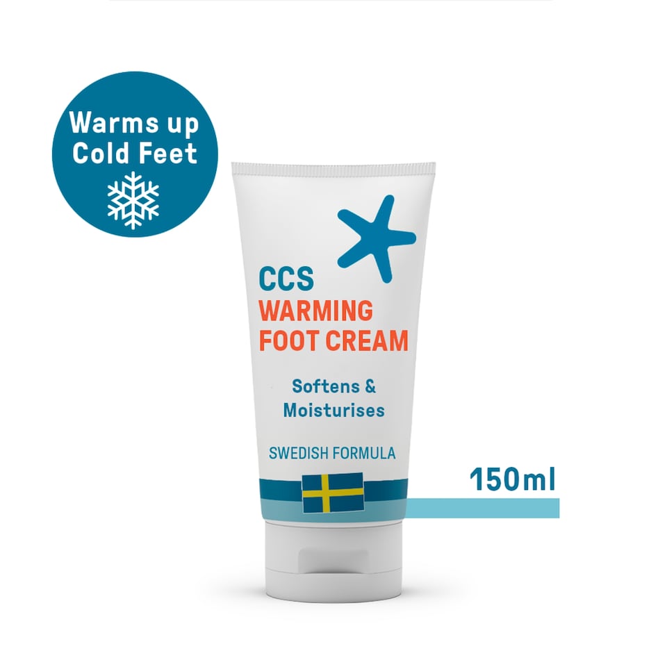 image 1 of CCS Swedish Formula Warming Foot Cream 150ml