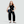 Black, F&F Polyamide Twist Detail Sleeveless Bodysuit in Black