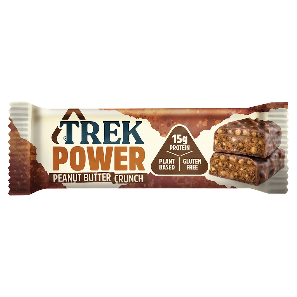 image 1 of Trek Power Peanut Butter Crunch Bar 55G