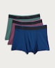 image 1 of F&F 3-Pack Cotton Rich Geometric Patterned Hipsters in Multi