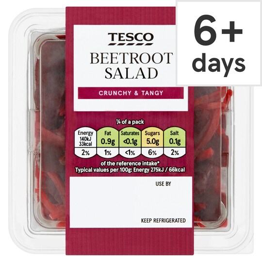 Tesco Beetroot Salad 305G Tesco Groceries