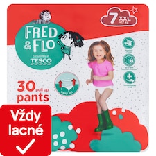 Fred & Flo Plienkové nohavičky XXL 7 +17 kg 30 ks