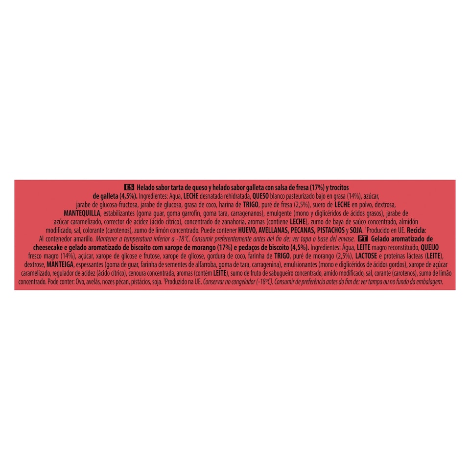 image 1 of Carte D'or Deluxe New York Cheesecake Ice Cream Tub 825ml