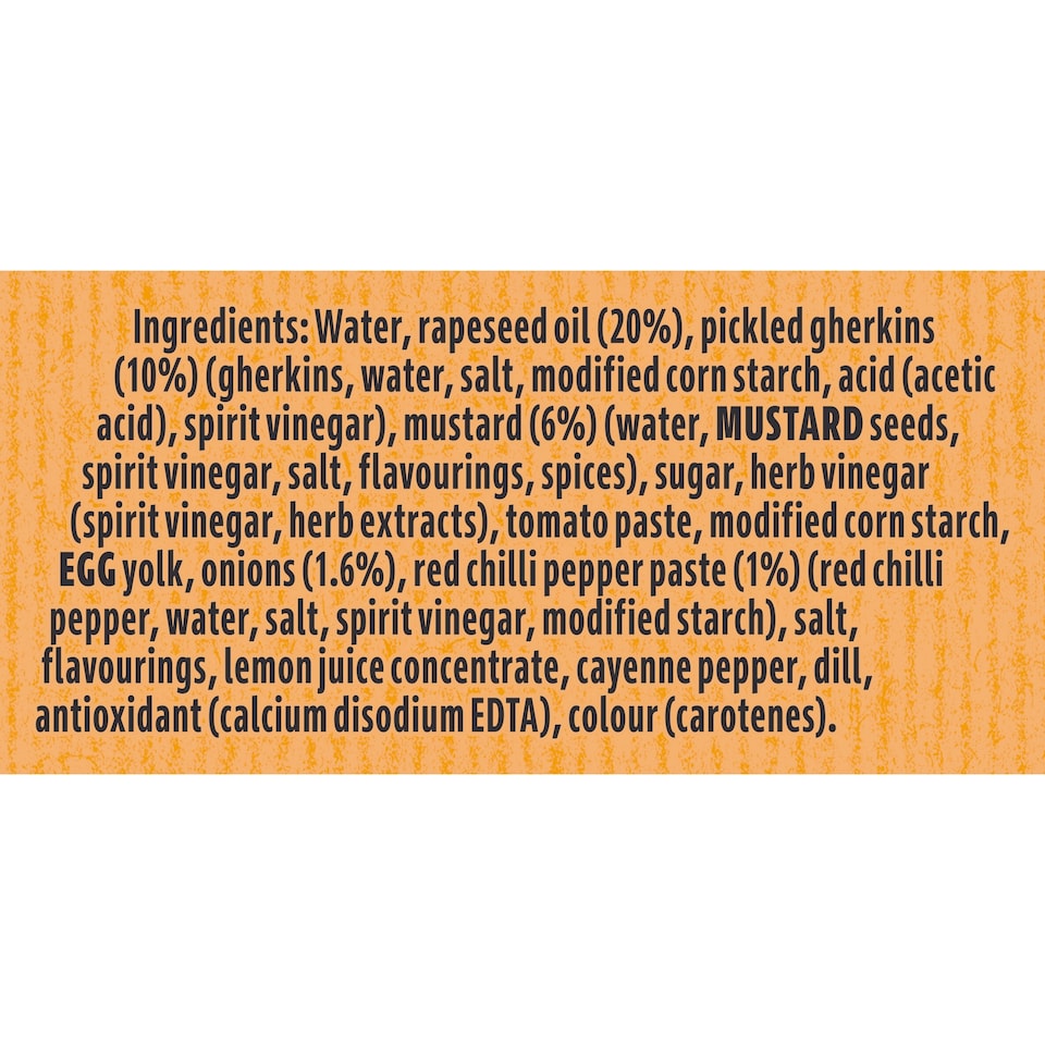 image 1 of Hellmann's Chunky Burger Sauce 430ml