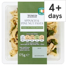 Tesco Pasta And Spinach Pinenut 175G
