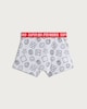 image 2 of Super Mario 3-Pack Cotton Rich Trunks in Black