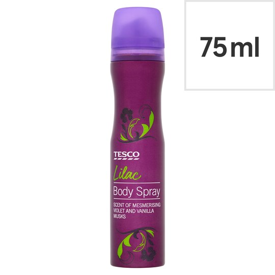 Tesco Bodyspray Lilac 75Ml Tesco Groceries