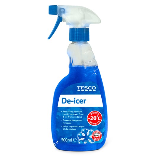 Tesco Trigger DeIcer 500Ml Tesco Groceries