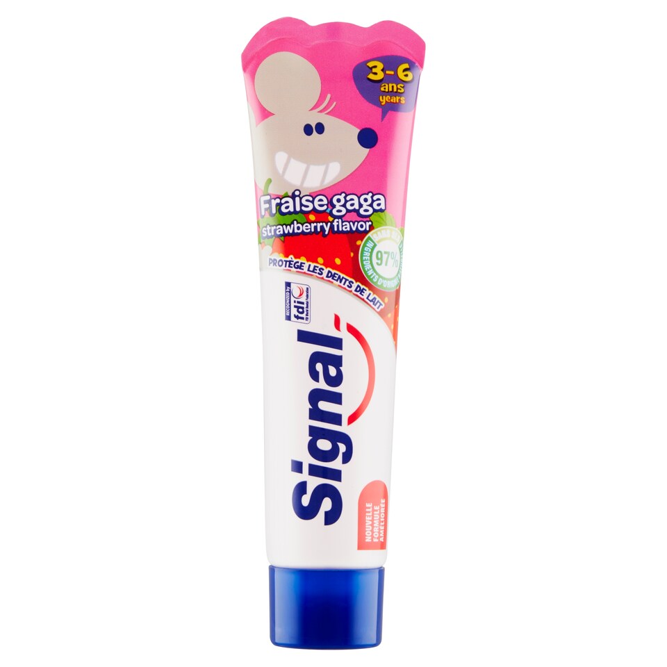 Obrázek 1 pro produkt Signal Strawberry dětská zubní pasta (2-6 let) 50ml
