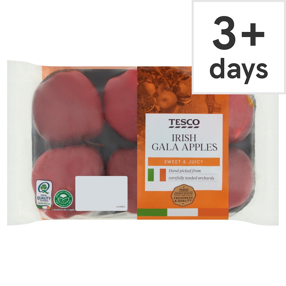 Tesco Irish Gala Apples 6 Pack
