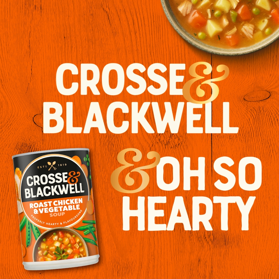 image 1 of Crosse & Blackwell Roast Chicken & Vegetable Soup 400g