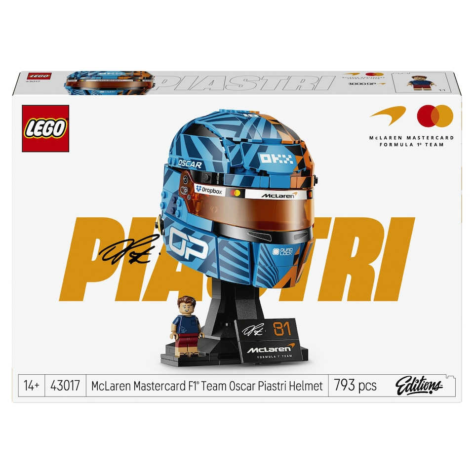 image 1 of LEGO Editions 43017 Mclaren Mastercard F1 Team Oscar Piastri