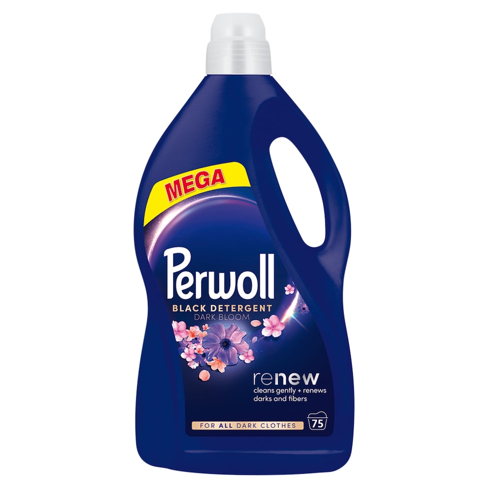 Obrázek 1 pro produkt Perwoll prací gel Dark Bloom 75 praní, 3750ml