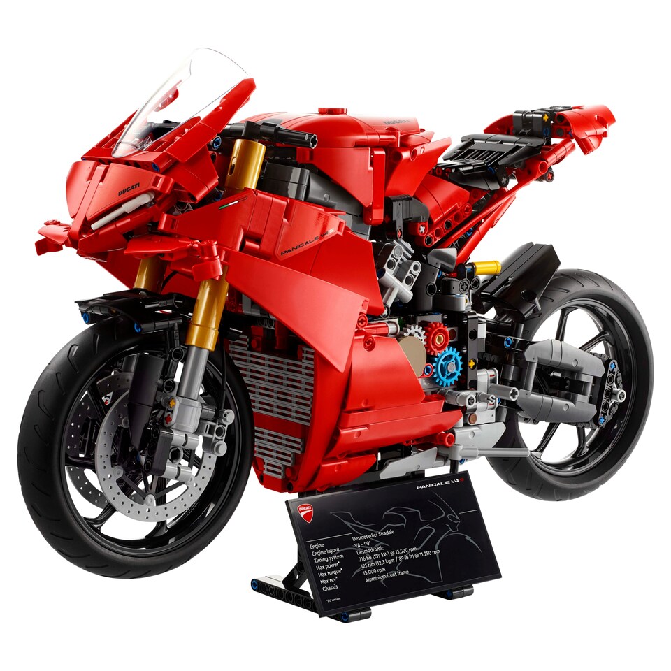LEGO Technic 42202 Ducati Panigale V4 S motorkerékpár  1. kép