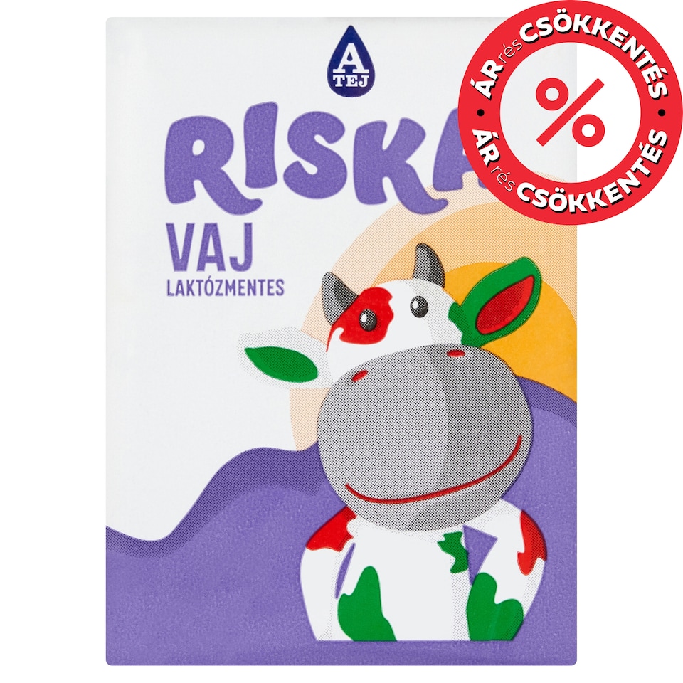 Riska laktózmentes vaj 200 g 1. kép