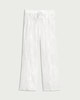 image 4 of OH ME OH MY Floral Lace Drawstring Beach Trousers in White