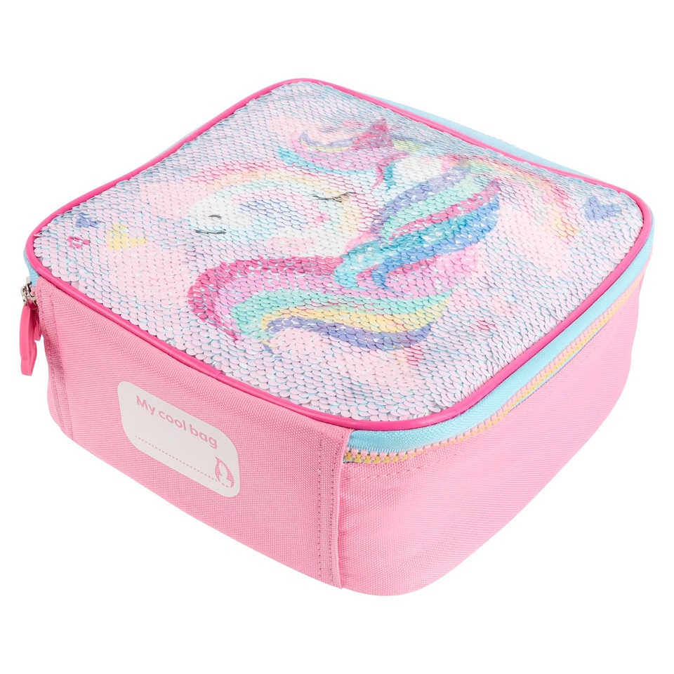 image 1 of Polar Gear Unicorn Sequin Lunch Bag