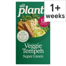 all plants Veggie Tempeh with pea and rosemary 180g