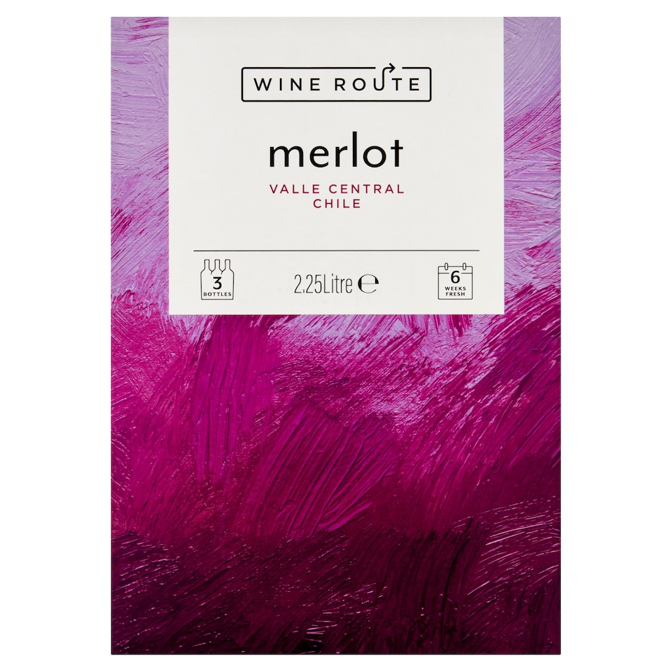 Wine Route Chile Merlot 2.25L