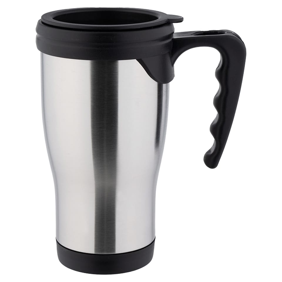 Tesco Stainless Steel Travel Mug 450Ml