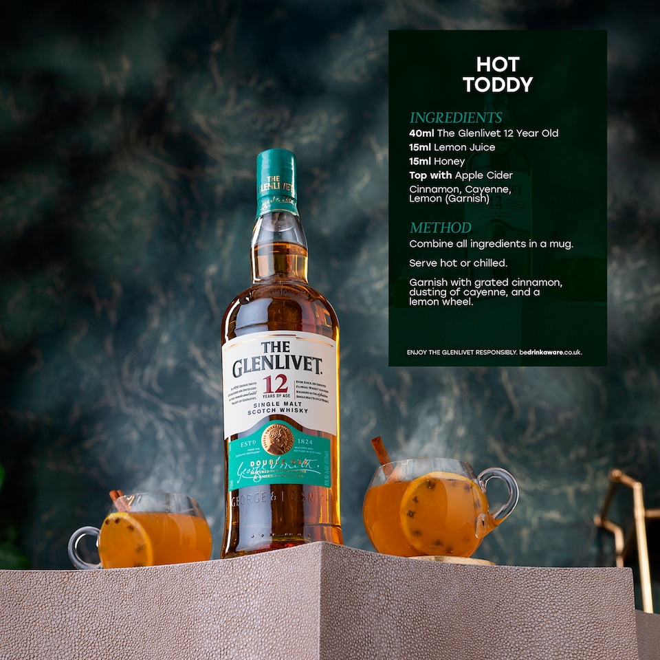 The Glenlivet 12 Year Old Single Malt Scotch Whisky 70cl - Tesco