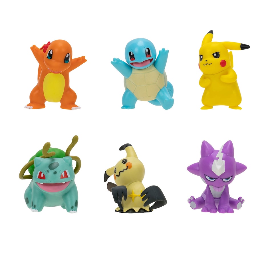image 1 of Pokemon - 6 Pack Battle Figure Multipack