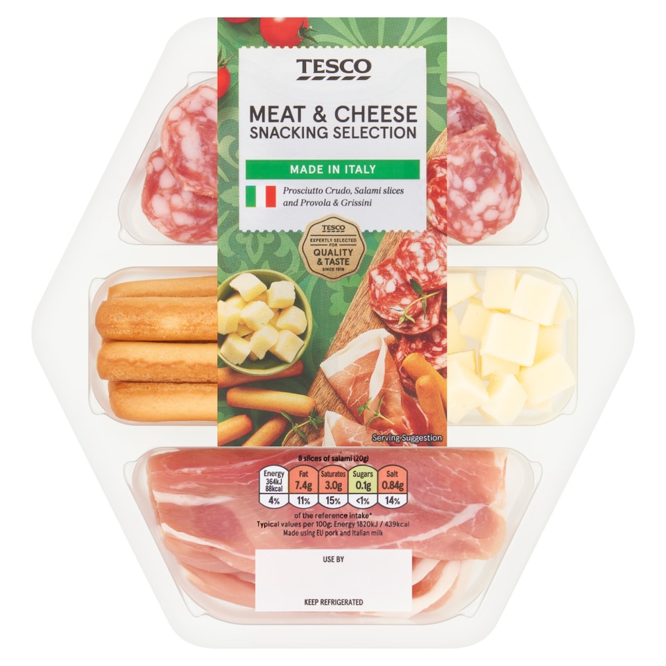 Tesco Meat & Cheese Snacking Selection 105G
