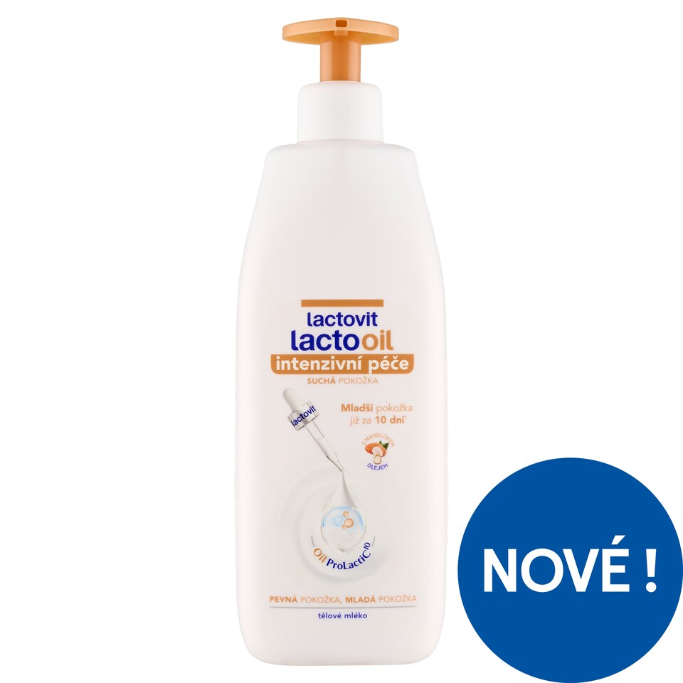 Obrázek 1 pro produkt Lactovit Lactooil tělové mléko 400ml