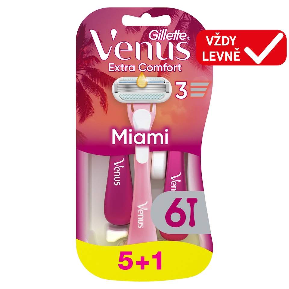 Obrázek 1 pro produkt Venus Extra Comfort Miami Pohotová Holítka, Balení 6