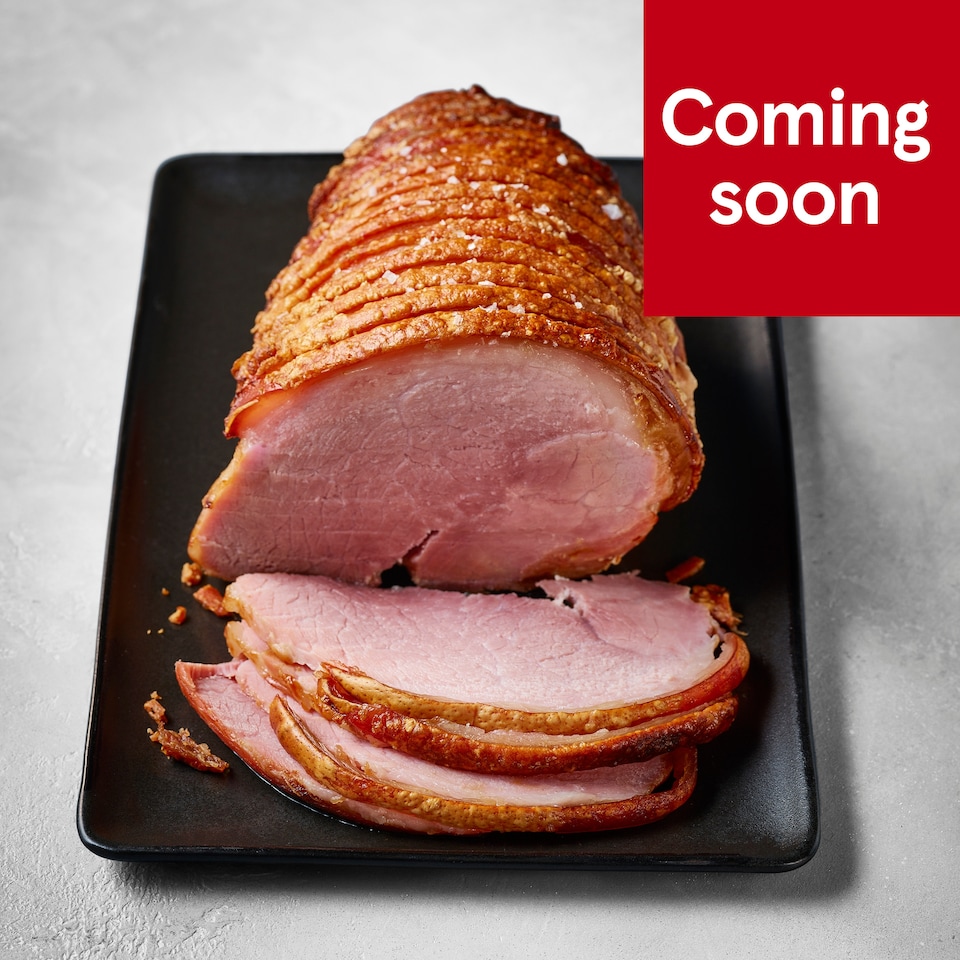 44. Tesco Finest Unsmoked Dry Cured Crackling Gammon Joint 1.7-2.3kg (Serves 11)