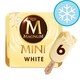 image 1 of Magnum Mini White Ice Cream 6x55ml