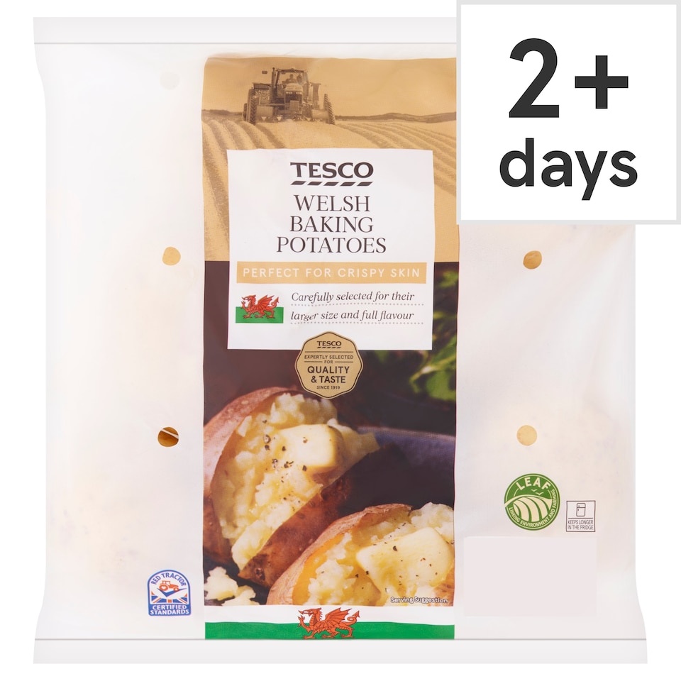 Tesco Welsh Baking Potatoes 2kg
