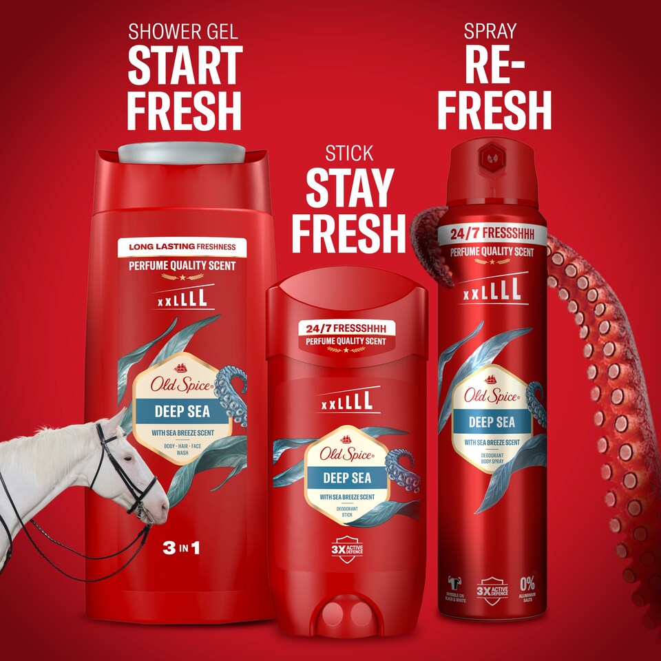 obrázok 1 z Old Spice Deep Sea Tuhý Dezodorant Pre Mužov 85ml