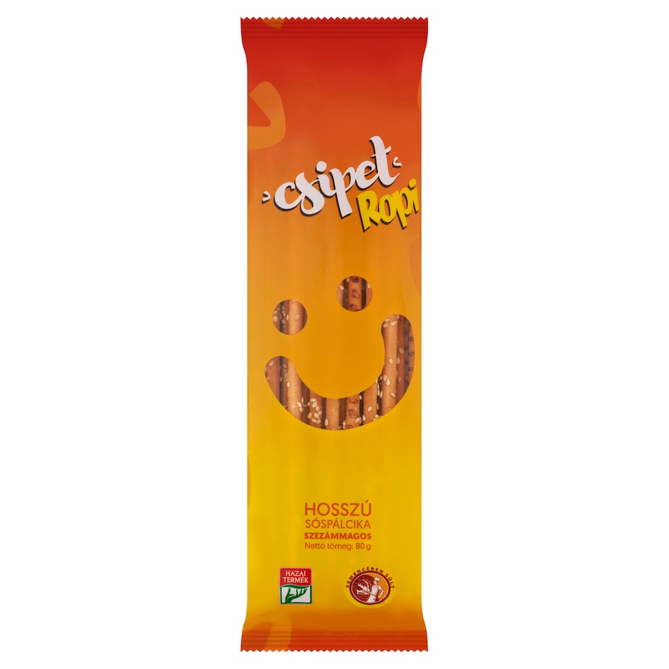 Csipet Ropi szezámmagos hosszú sóspálcika 80 g