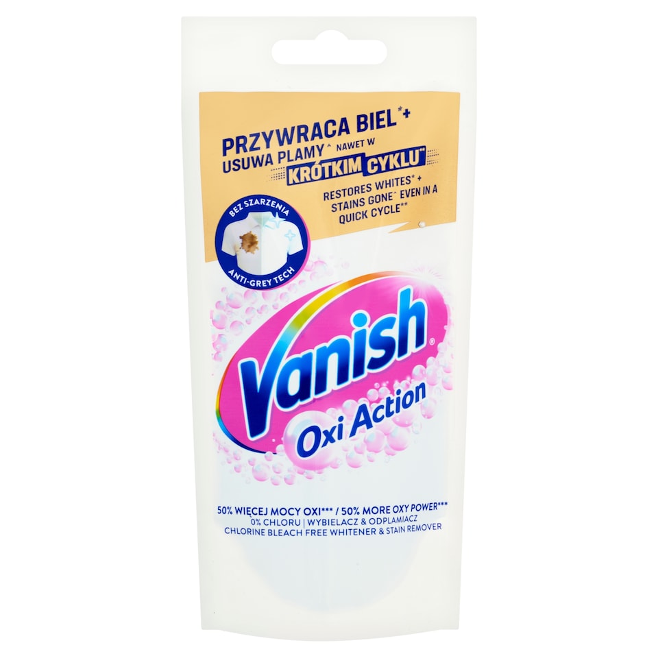 image 1 of Vanish Oxi Action Gél na bielenie a odstránenie škvŕn 100 ml